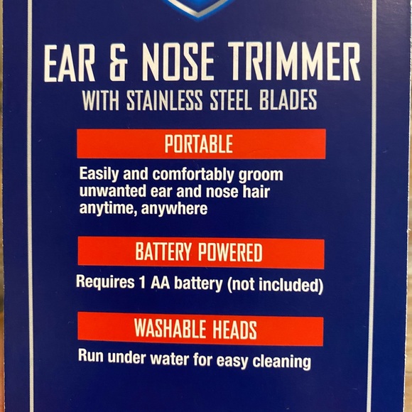 Barbasol ear & nose trimmer new w stainless steel - Picture 6 of 8